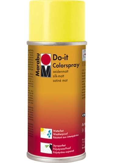 Marabu Do It Sprey Boya 150 Ml Orta Sarı 210606021 N11.3663