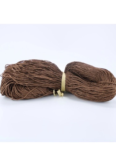 Kahverenk Renk Çile Kağıt İp Çanta Ipi Supla Ipi No:43 - 550-600 Gr
