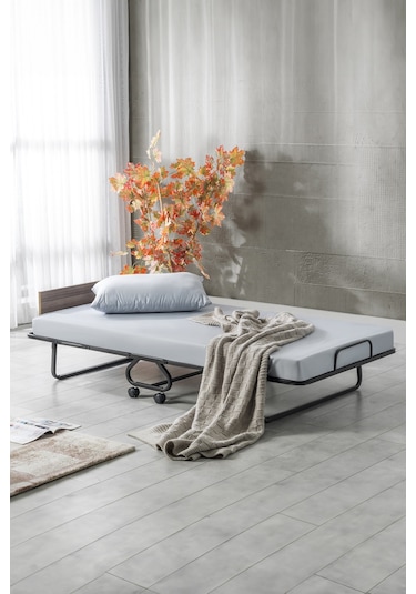 Katlanır Yatak, 80x190 Cm Katlanır Portatif Yatak Ve Karyola 2763226