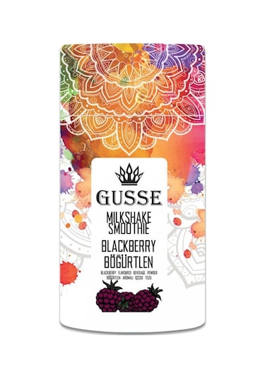Gusse Böğürtlen Aromalı Smoothie ve Milkshake Tozu Karton 1 KG