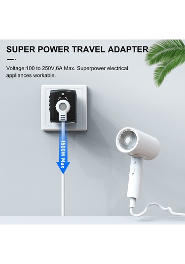 Leezsing "4 Portlu Hızlı Şarj Cihazı: Usb-c Dahil, 5 Cihaz Aynı Anda Şarj"