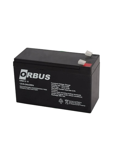 12v 9ah Orbus Ups Akü