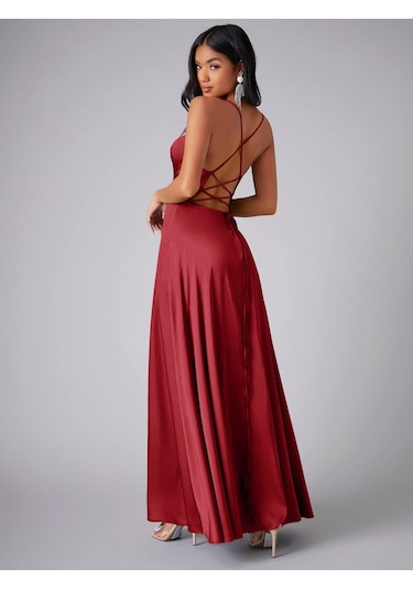 Tuomeng Yeni Avrupalı Ve Amerikalı Kadın Bağcıklı Peri Eteği Sarı