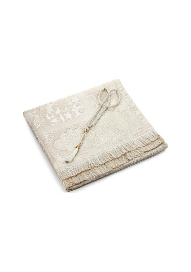 Tek Parça Namaz Elbisesi - Seccade - Tesbih - Ibadet Seti - Vizon