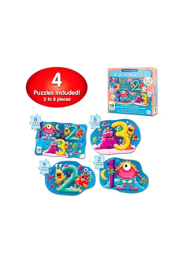 The Learning Journey 4 Puzzle Bir Arada 123