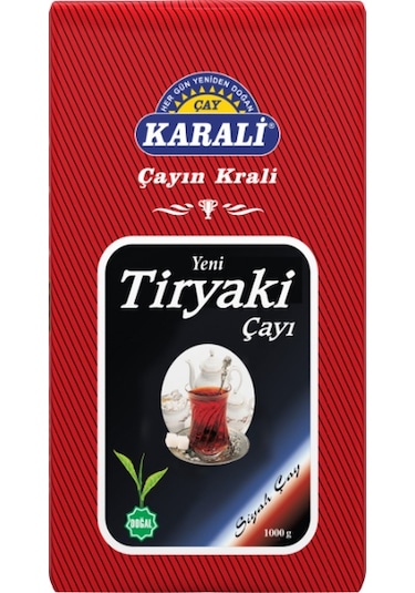 Karali Tiryaki Siyah Dökme Çay 1 KG