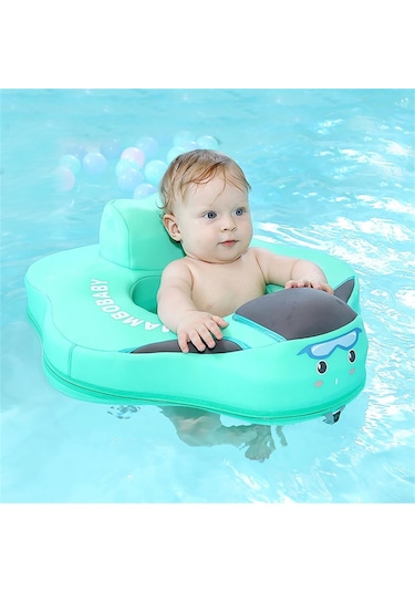 Mambobaby Bel Destekli Yüzme Simidi - Yeşil