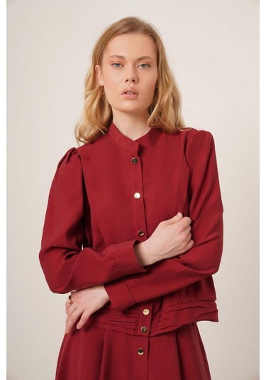 Ftz Women Kadın Modal Etekli Takım Bordo 31174 Bordo