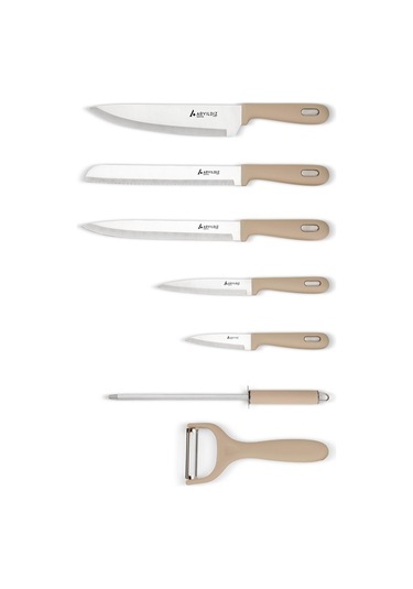 Aryıldız Sento 8 Parça Blok Bıçak Seti 260029
