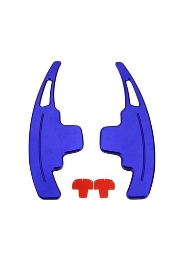 Besthome1 Mavi Renkli Alüminyum Direksiyon Vites Paddle Uzatma - Mercedes İçin