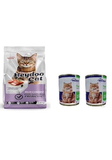 Ambiance Somon Kedi Maması 2 KG Kuzu Etli Yaş Mama 415 G X 2 Adet