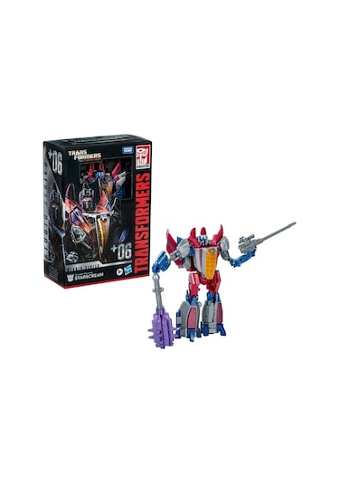 Takara Tomy Transformers Studio Series Deluxe War For Cybertron 06 Starscream Figürü Oyuncakları Transformers