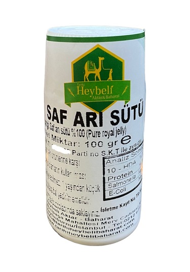 Heybeli Aktar Baharat Saf Taze Arı Sütü 100 G 1.4 HDA