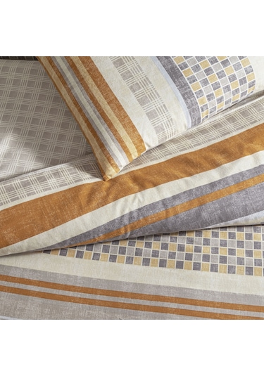 Taç Merald Flanel Çift Kişilik Nevresim Takımı Bej 000001000049794001 Bej