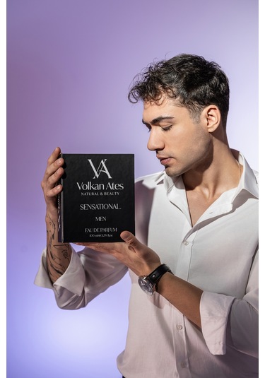 Volkan Ates Natural & Beauty Sensational Erkek Parfüm 100 Ml Baharat - Odunsu