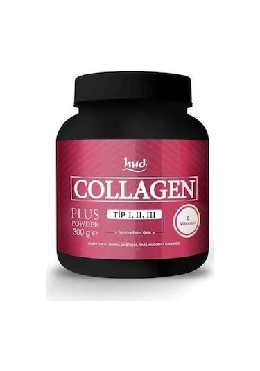 Hud Collagen Plus Powder Toz Kolajen Tip 1-2-3 300 G