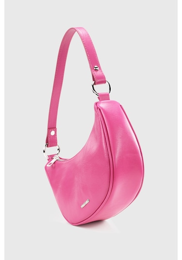 Housebags Pembe Kadın Yarım Ay Kol Çantası 251 Soft Pembe