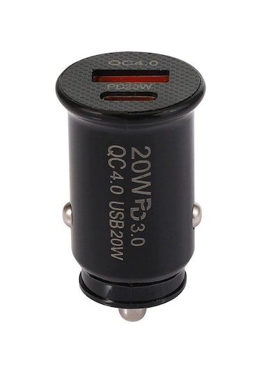 Ally Te-p10 Usb ve Type-c Çıkışlı Araç İçi Çakmaklık Hızlı Şarj