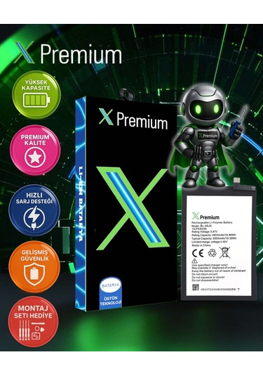 Xpremium Infinix Hot 12 Batarya 5000 Mah Süper Yüksek Kapasiteli Güçlendirilmiş Pil