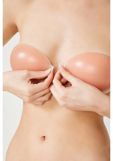 Miss Feliz Bayan Dolgusuz Slikon Sütyen Ten