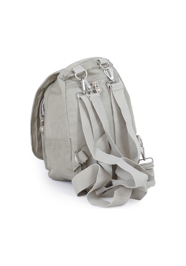 Küçük Boy Krinkıl /klinkır Su Geçirmez Çok Gözlü Uzun Askı Günlük El Omuz Ve Sırt Çantası Bej 13-5a Bej