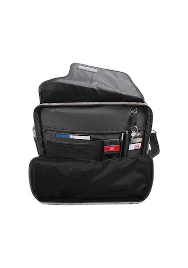 FUL USA Commotıon Siyah 17" Unısex Laptop Omuz Çantası Siyah