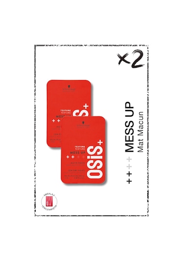 Schwarzkopf Osis Mess Up Mat Wax 2 x 100 ML