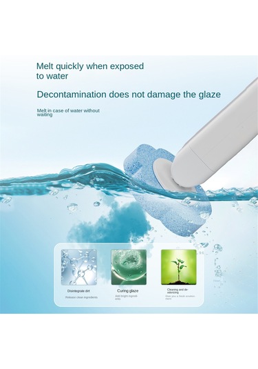 Banyo Temizliği İçin Tek Kullanımlık Tuvalet Fırçası Temizleme Kiti Beyaz Ve Gri