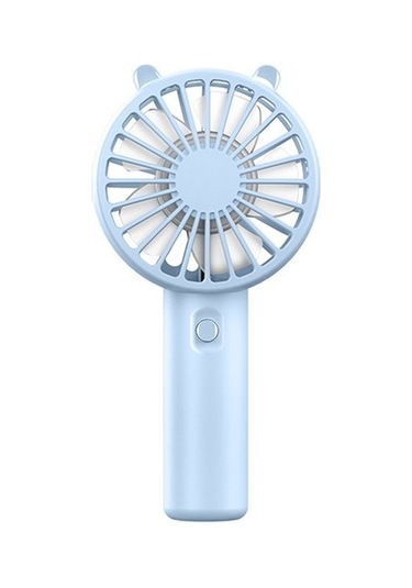 Dgplz Store Usb Handhd Fan Şarj Edilebilir Taşınabilir Masaüstü Telefon Tutucu Bswahl Açık Mavi