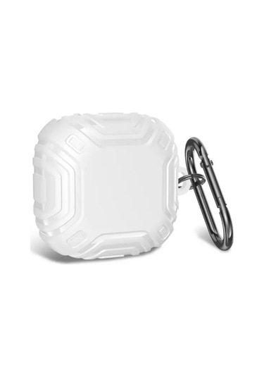 Samsung Galaxy Uyumlu  Buds Live Kılıf Sert Silikon Çizgi Desenli Sf19