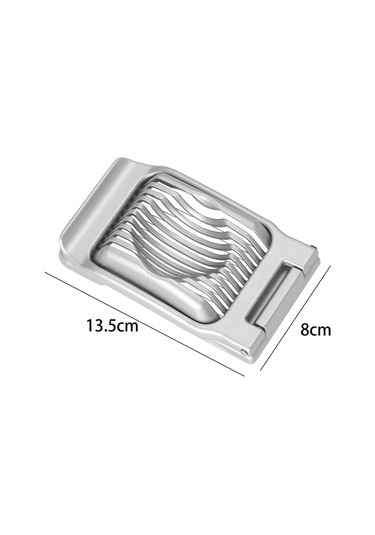 Suntek Yumurta Dilimleme Sert Haşlanmış Dicers Chopper Ağır Gümüş Diğer