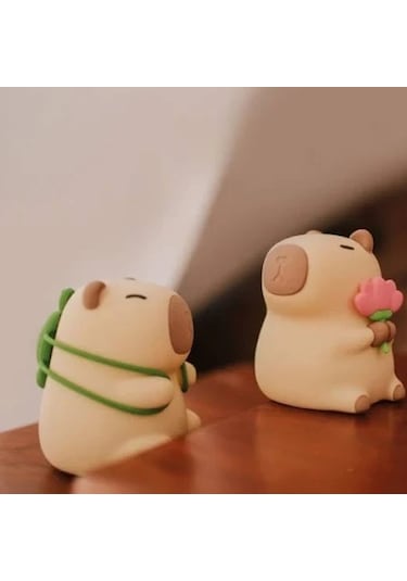 Capybara Night Light Sevimli Ve Yumuşak Işıklı Gece Lambası Cl-1617