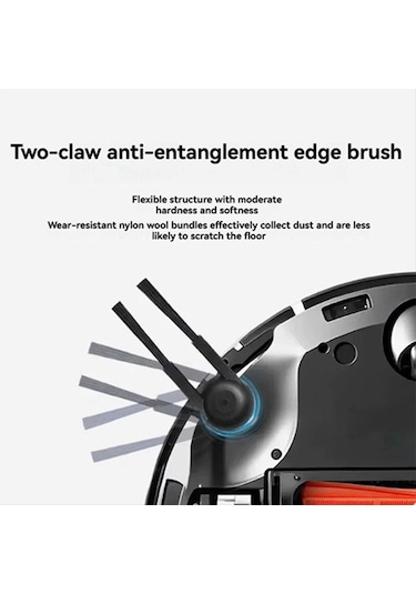 Gildedwill Xiaomi Mijia M40s / Ov31cn Elektrikli Süpürge Parçaları İçin 32 Adet Yedek Parça Yan Fırça Hepa Filtre Paspas Bezi Toz Torbası