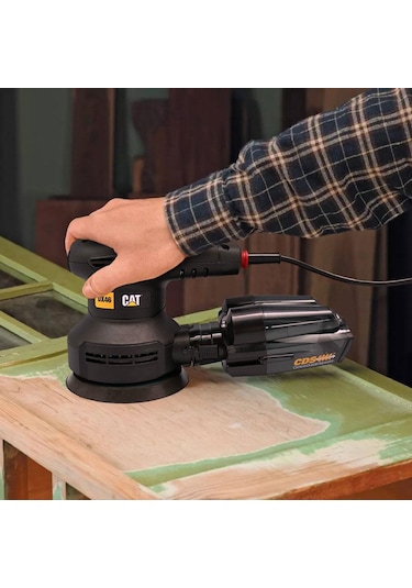 Cat DX46 400 W 125 MM Profesyonel Devir Ayarlı Eksantrik Zımpara