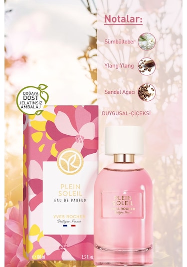 Yves Rocher Plein Soleil Pleines Natures EDP Kadın Parfüm 100 ML