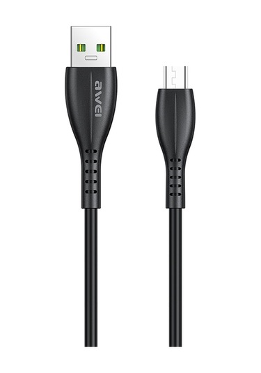 Awei Cl-115m 1m 2.4a Usb İle Mikro Usb Şarj Kablosu