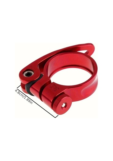 Hightower Altın Renk Ultralight 34.9mm Bisiklet Sele Borusu Kelepçesi - Ayarlanabilir Bağlantı Halkalı Hızlı Sökme Altın Rengi