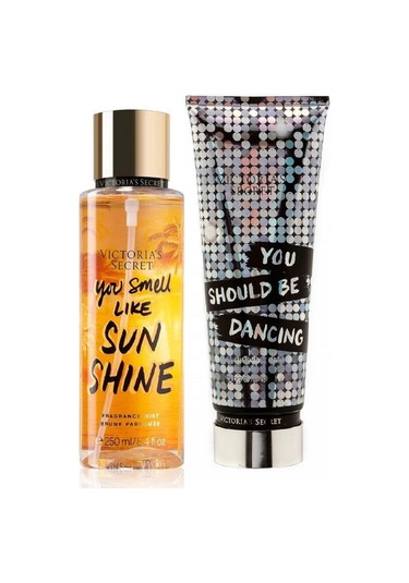 Victoria's Secret You Should Be Dancing Vücut Losyonu 236 ML + You Smell Like Sunshine Vücut Spreyi 250 ML