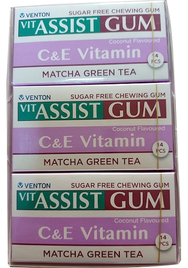 Vit-Assist gum C ve E vitaminli Sakız