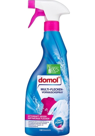 Rossmann Domol Yıkama Öncesi Oxi Güç Leke Çıkarıcı Sprey 750 ML