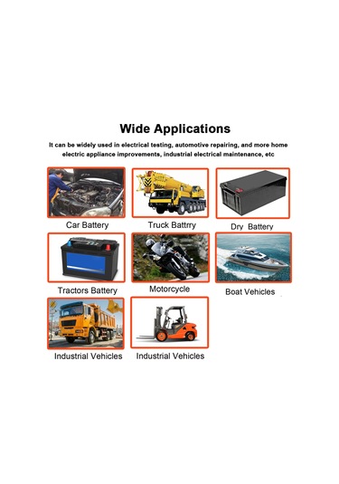 Lemestar "otomotiv Elektrik Test Kalemi - 1-75v Lcd Ekranlı, Kısa Devre Ve Açık Devre Testi, 3.6m Uzatmalı Kablolu"