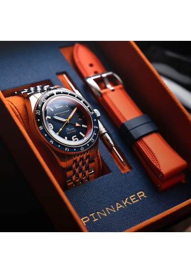 Spinnaker Fleuss Gmt Sp-5120-88 Otomatik Erkek Kol Saati Altın