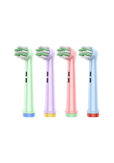 X Cross + Kids Fun Yumuşak Oral-b Uyumlu Yedek Diş Fırçası Başlıkları