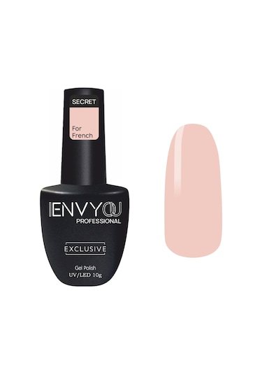 Envy Kalıcı Oje For French Collection Yarı Şeffaf Secret Nude Kalıcı Oje 10gr