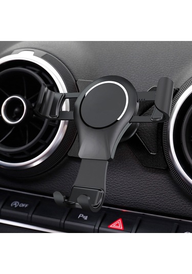 Xindoker Audi A3 S3 2014-2019 İçin Alüminyum Araç Telefon Tutucu, Kütleçekimi Otomatik Klem, 4.0-6.0 İnç Telefon Uyumlu, Kaşıntı Engellici, Hava Delikli Montaj Diğer