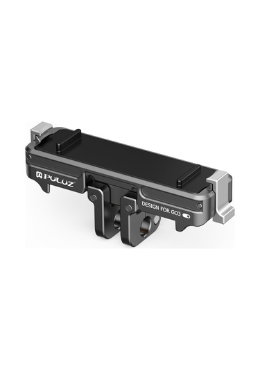 Insta360 Go3 / Go 3s İçin Puluz Manyetik Abs Hızlı Bırakma Taban Montajı Siyah