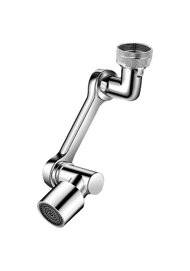 Yaozixa Banyo/ Mutfak Su Kranı Ekstansiyonu, 1080 Bakır Alaşımlı,万向关节, Su Sıçramasını Engeller, Pratik Kullanım, Dayanıklı Malzeme