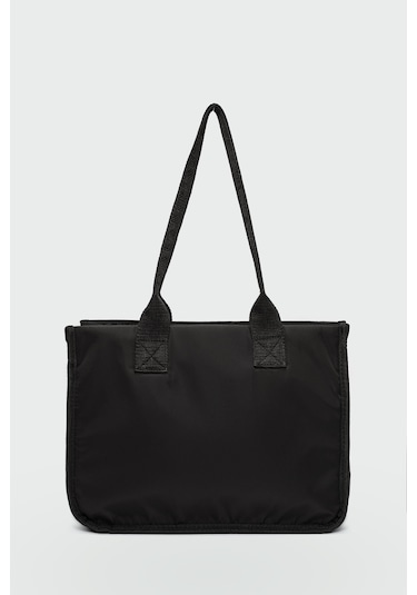 Lora Omuz Çantası Siyah Siyah