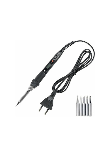 80w Havya Dijital Lcd Elektrikli Lehimleme Aracı Manuel Lehim Teli Cımbız