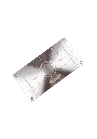 Vkemall Ahşap İşleme Döndürme Tabanı: Alüminyum Allyum, Dayanıklı, Kolay Kurulum, Kesme Rehberi, Delik Konumu Netiği